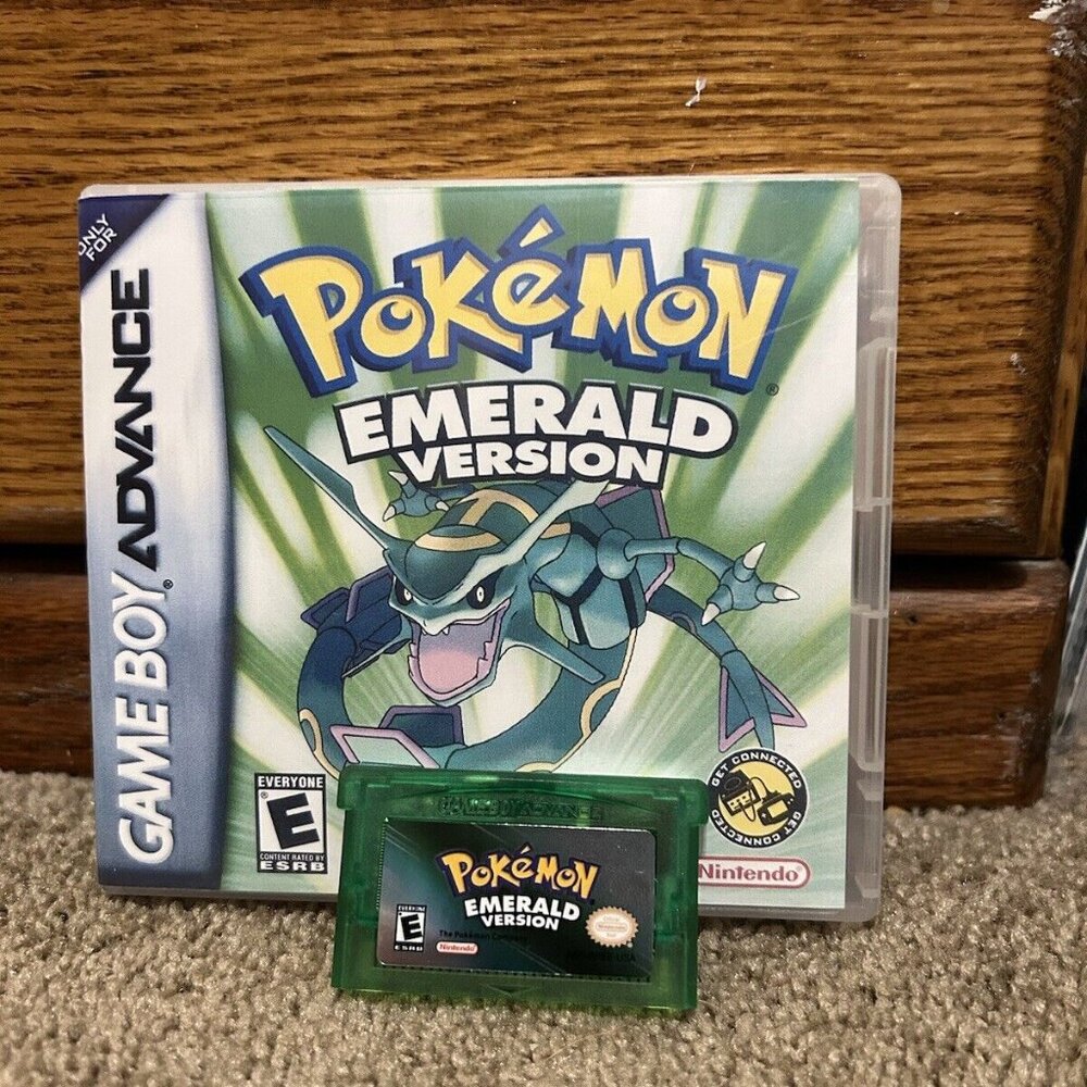 Pokemon Emerald Version (Nintendo Game Boy Advance, 2005) No Case